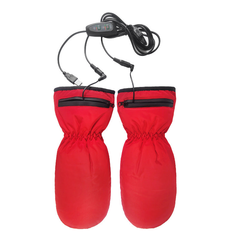 Gants chauffants électriques pour le chauffage à glissière