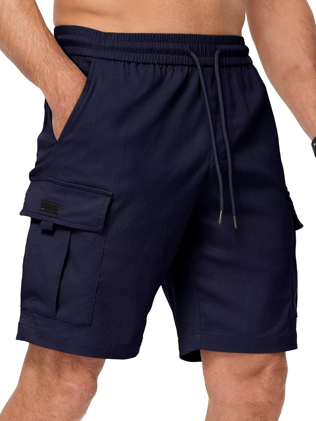 Homme Summer American Style Quick Dry Cargo Pantalons Arrivée Large jambe Casual Athletic Short