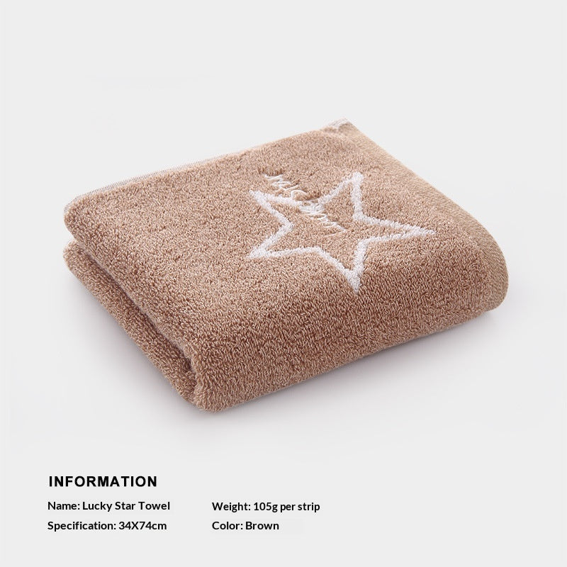 Lucky Star Jacquard Cotton Towel