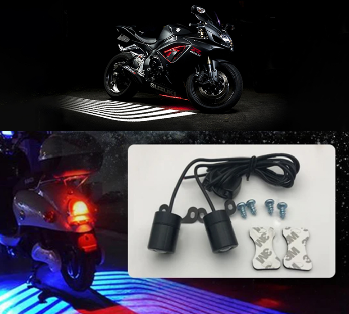 Motorcycle Electric Car Carpet Wing Projection Lamp