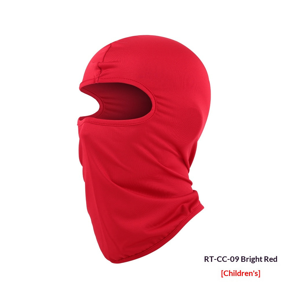 Masque d'équitation en plein air pour enfants Headgear Windproof Sports
