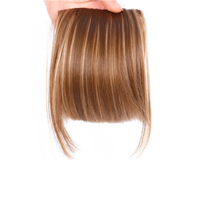 Femmes Side-swept Bangs avec clips capillaires Synthétique Européen et de style américain avec Sid