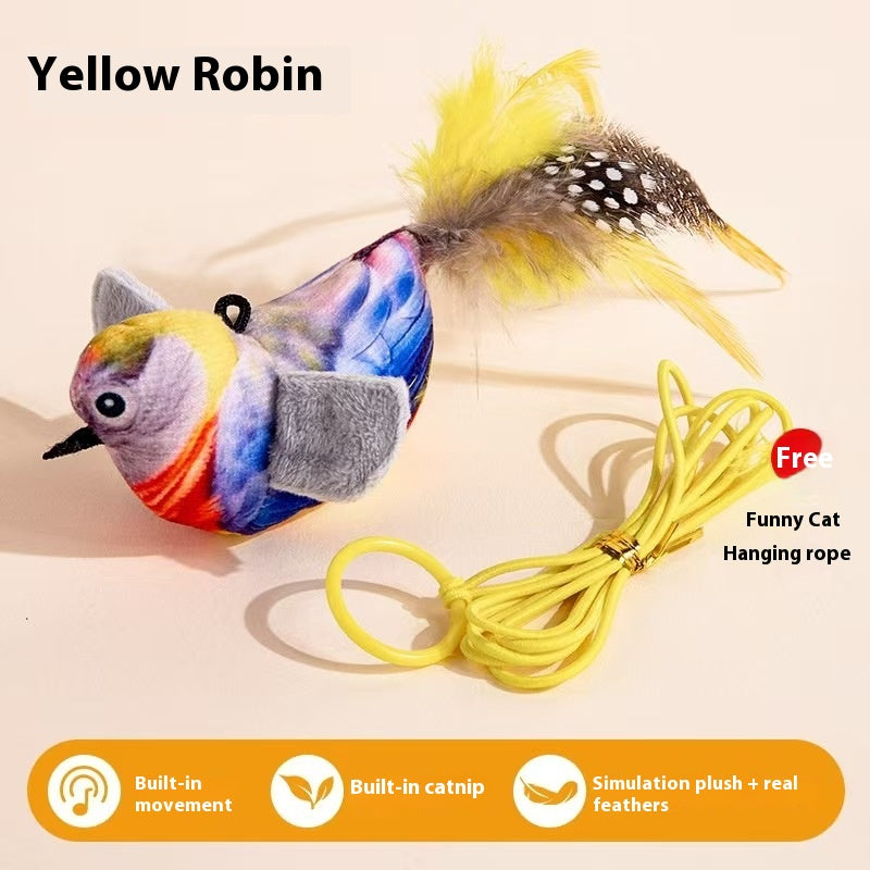Jouet de chat Cat Teaser Simulation sera appelé jouet d'oiseau