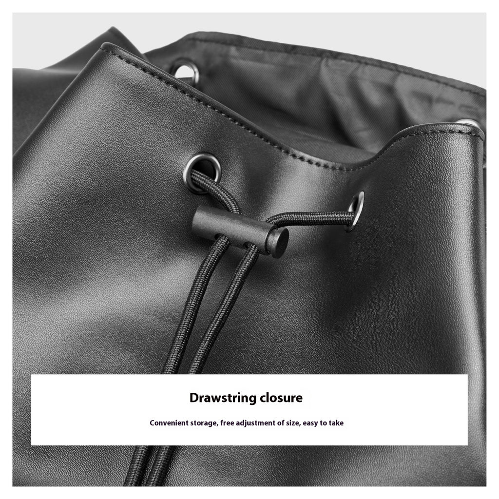 Sac à dos en cuir pour hommes Sac à dos pour entreprise de grande capacité
