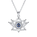 Vieux collier d'oeil du diable Lotus Bottom
