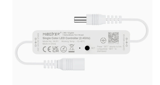24G Remote Control Smart Temperature Controller and Color Changing