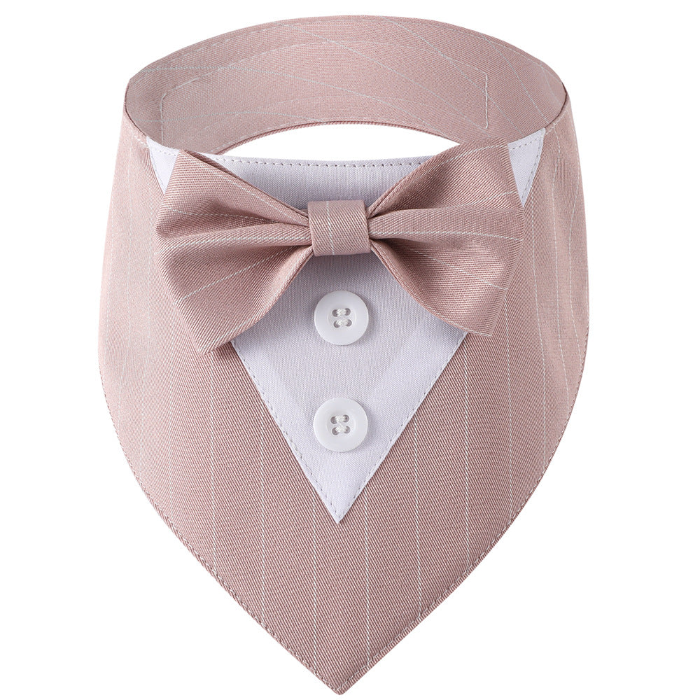 Bibe de chien de style britannique pour les mariages