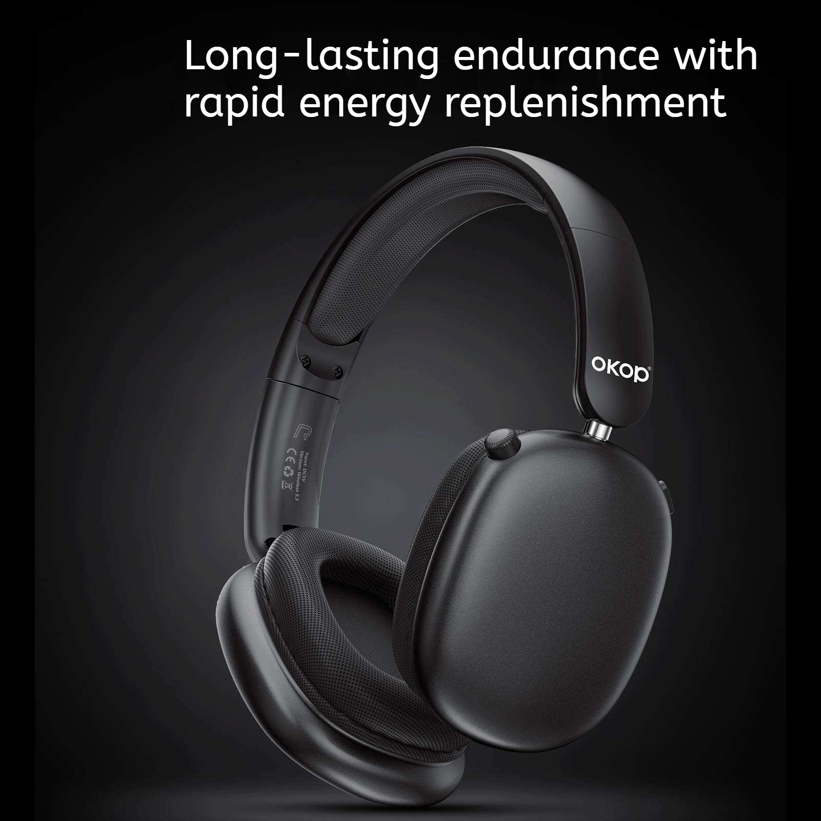 KP-H104 En stock Sur écouteurs Bluetooth haute qualité audio fil de batterie longue durée
