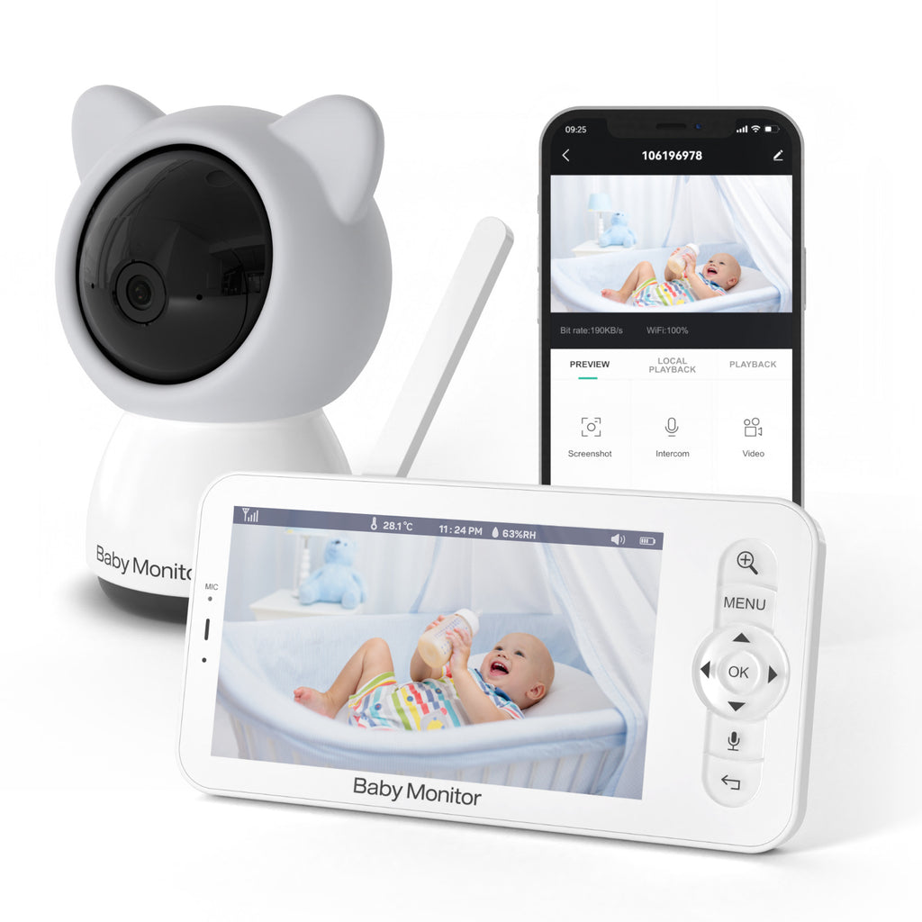 Baby Monitor Monitor peut être vu par téléphone portable