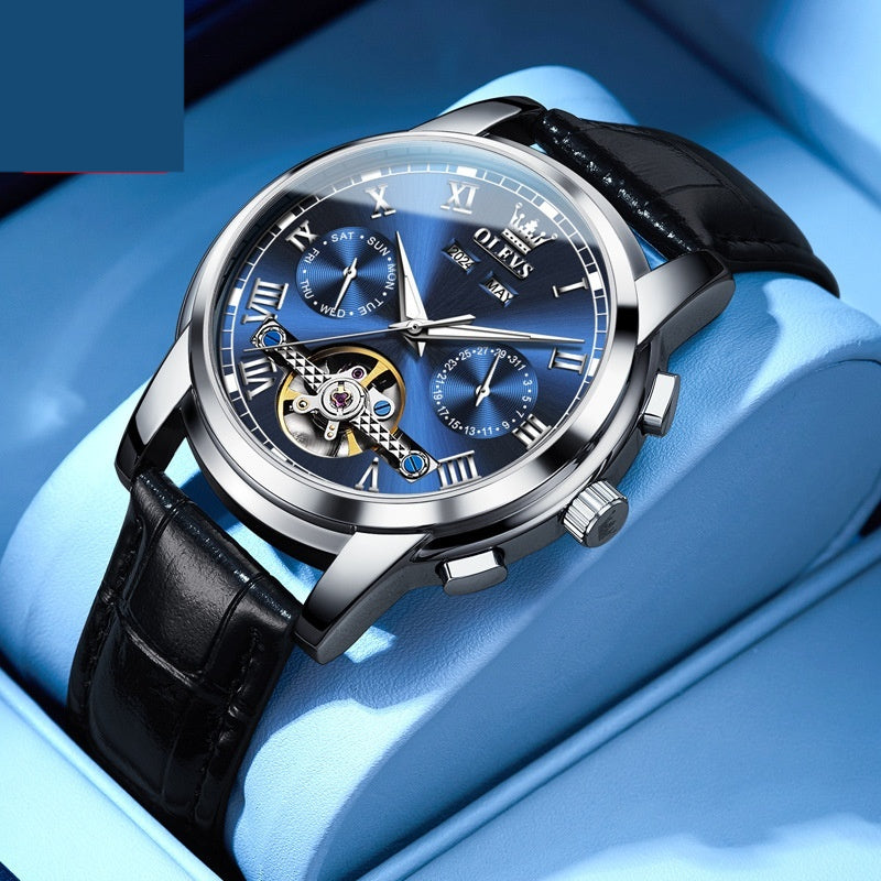 Montre mécanique automatique multifonction Lumineuse étanche