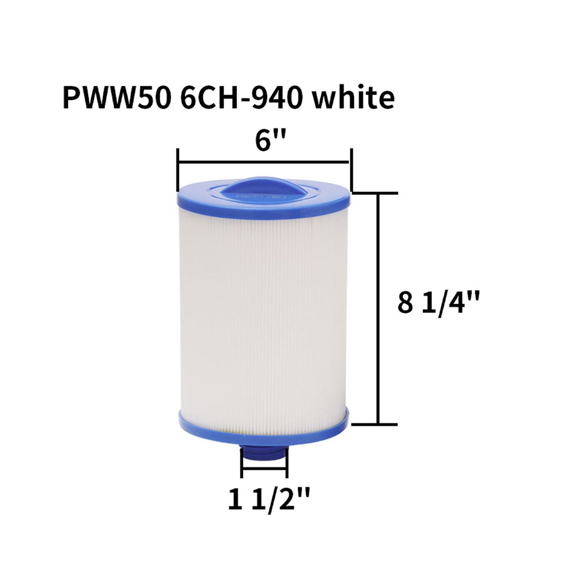 2 Pack Filtre compatible PWW50 Filtres de baignoire SPA 6CH-940 Superior Spas Pool UK