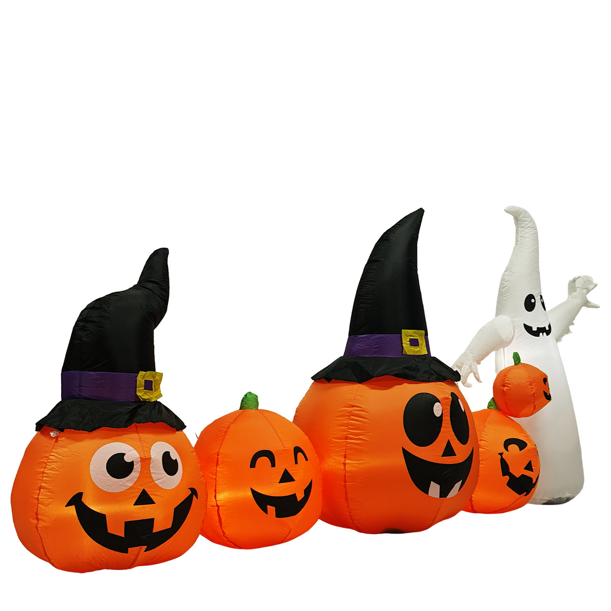 8FT Long Halloween gonflables citrouilles Ghost décorations extérieures