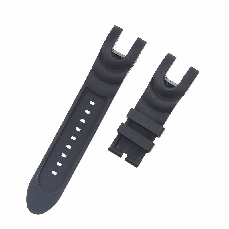 Bande de montre d'inverseur en silicone souple de fourche