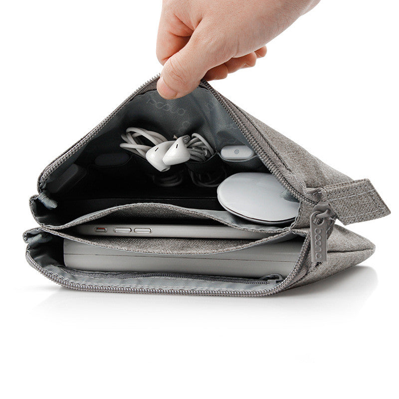 Sac de rangement Cable Power Bank Mobile Hard Drive Accessoires Finition