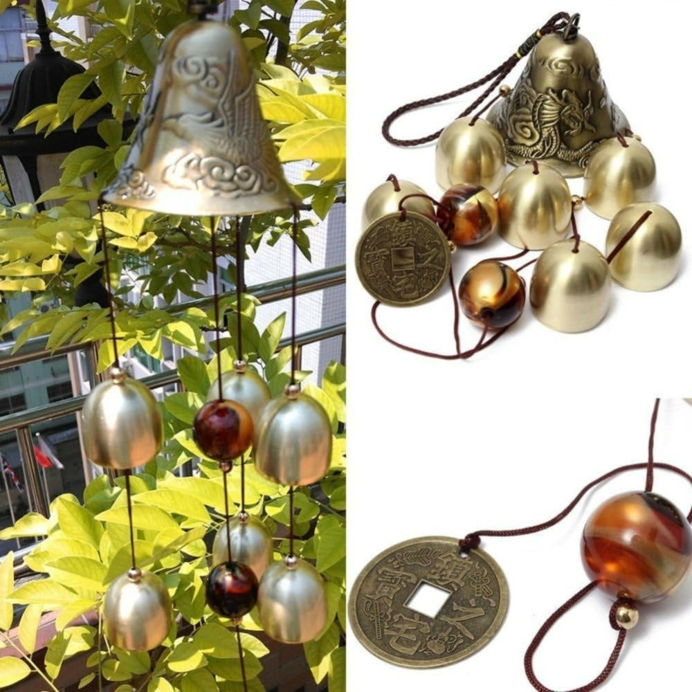 Chimes de vent suspendus extérieurs