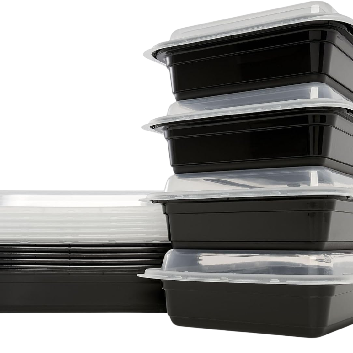 Contenants d'entreposage réutilisables pour aliments 1 Compartiment 28 Oz Contenants de préparation de repas