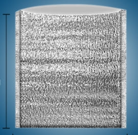 Sac isolant en aluminium jetable 30 * 30 *2-avec colle-1 pièce