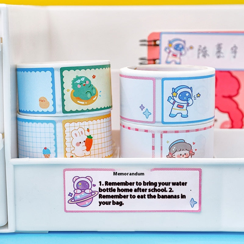 Multifunctional Message Index Stickers for Student Comic Strip