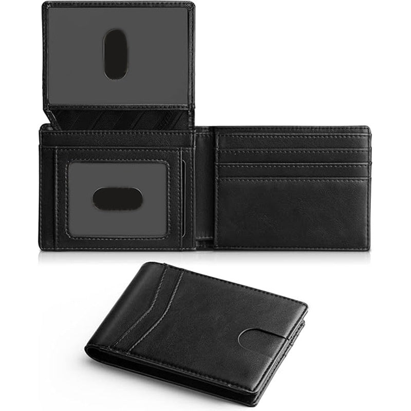 Carbon-fibre Flip-top Money Clip Double-plié style court