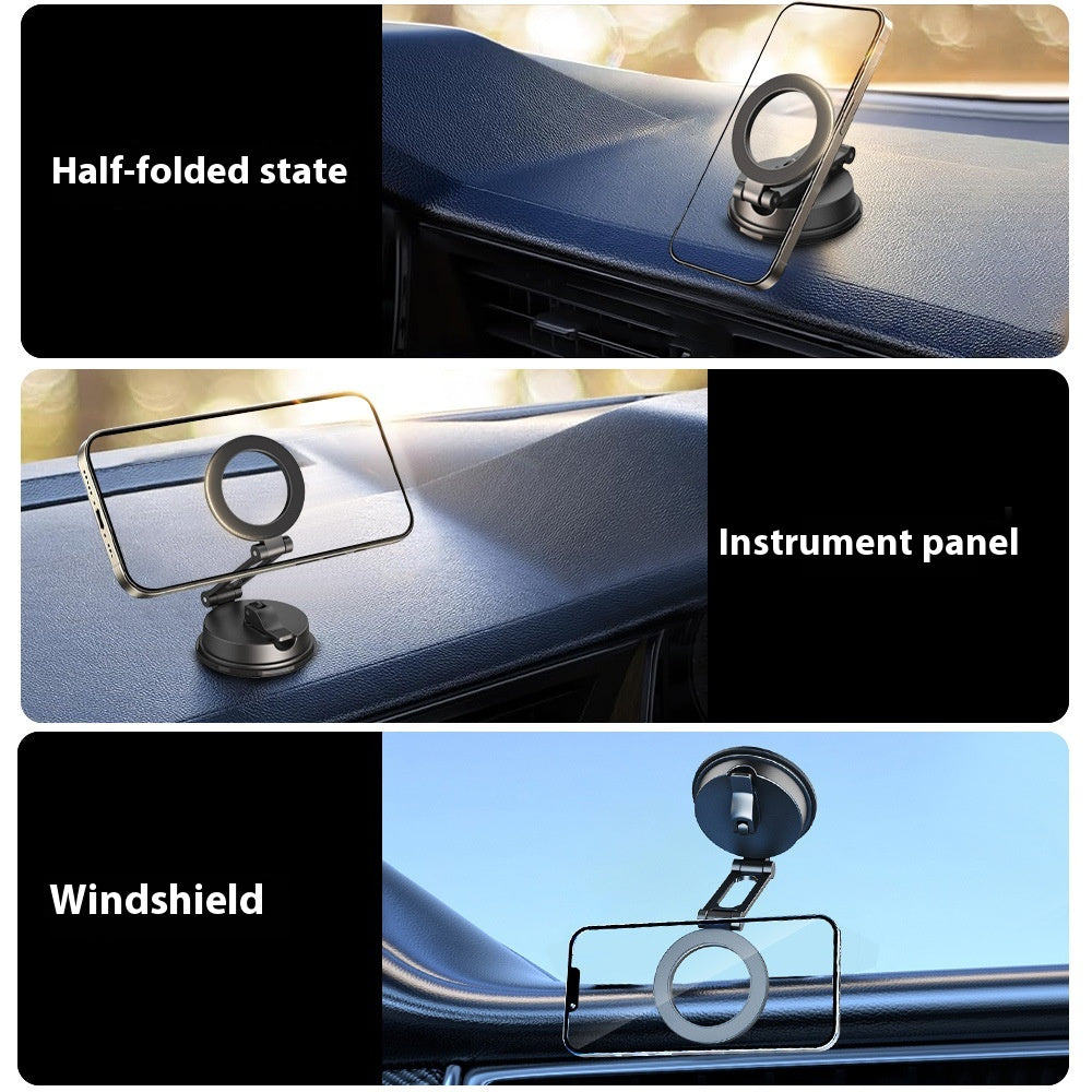 Suction Cup Magnetic Phone Holder for Car Use
