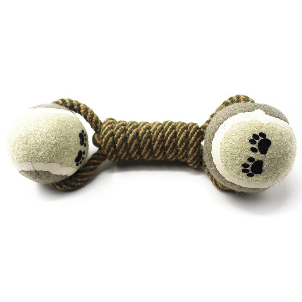 Jouets de chien de chien pour les grands petits chiens Jouet interactif coton Rope Mini Jouets de chien balle pour chiens