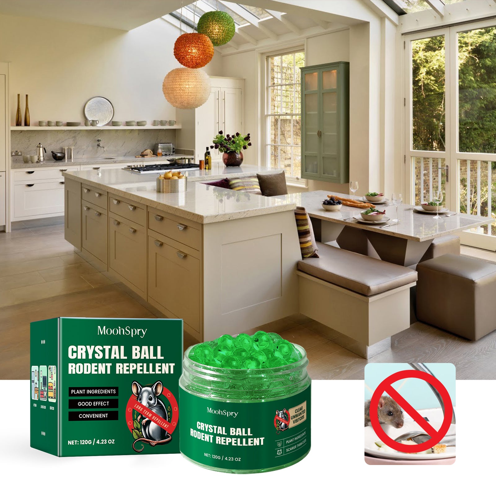 Balle de cristal Rodenticide 120g1box