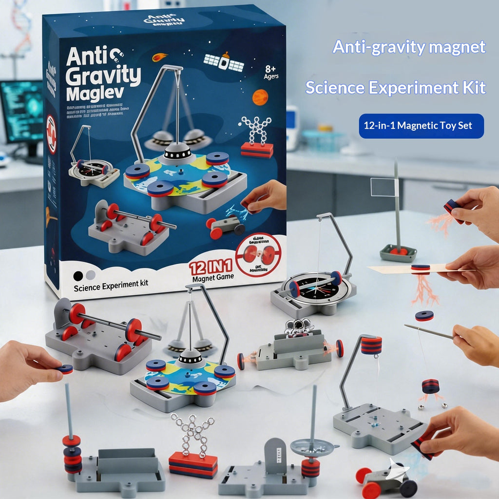 Scientific Experiment Anti-Gravity Magnet Physics Assembly Puzzle Ensemble de jouets éducatifs