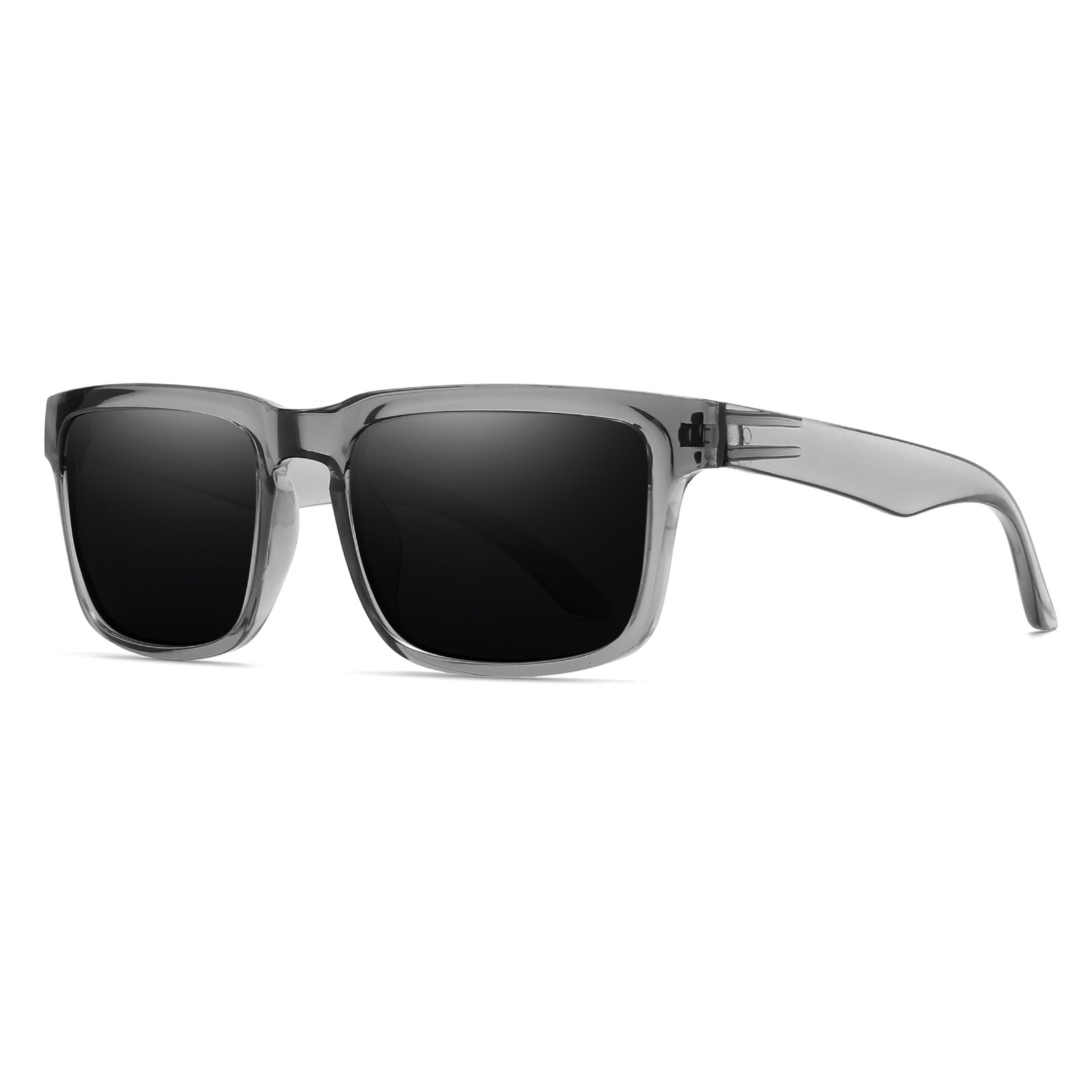 Lunettes de soleil enrobées d'irides polarisés à vélo pour hommes