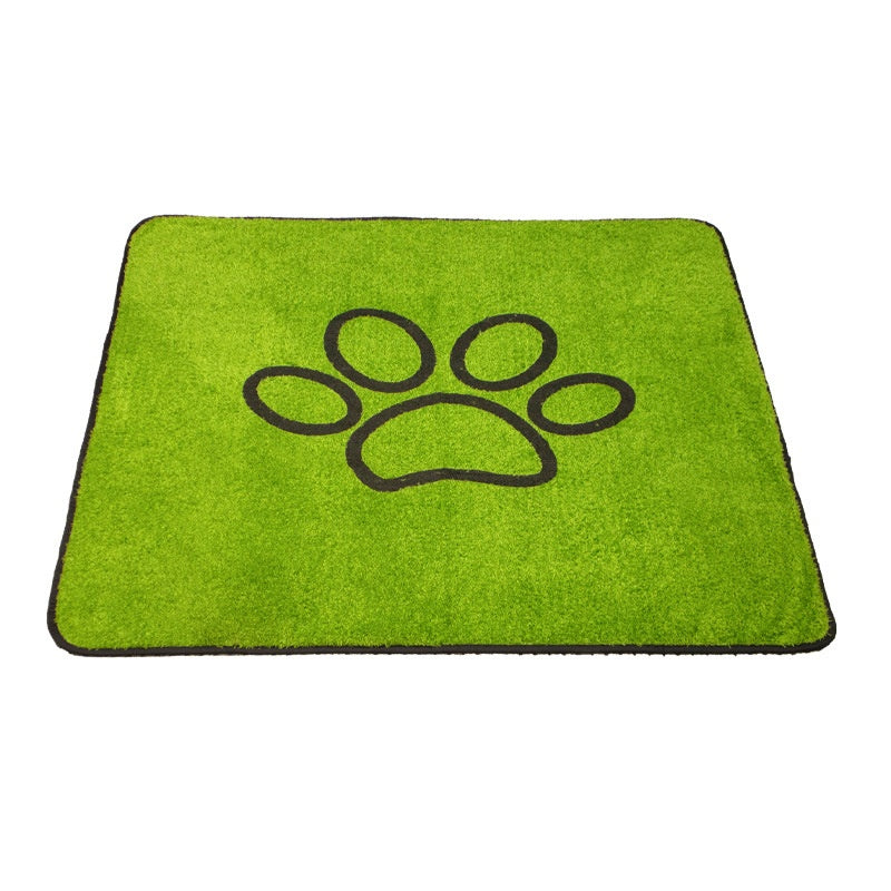 Pad de lavage pour animaux de compagnie Pad de gazon artificiel qui respire et très absorbant