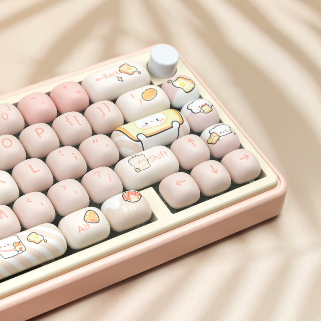MOG Steamed Bun Bear Full Sublimation PBT