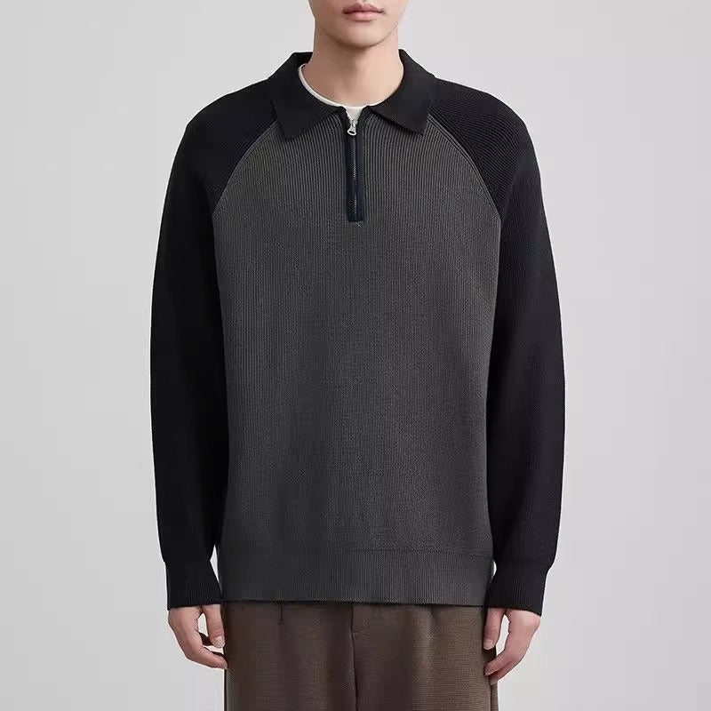 Chandail à manches longues Raglan de style japonais occasionnel