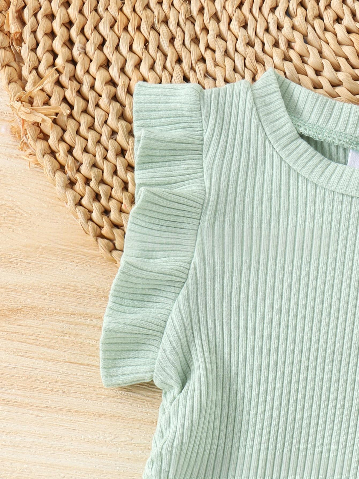 Pantalon imprimé Vest vert Vêtements pour enfants