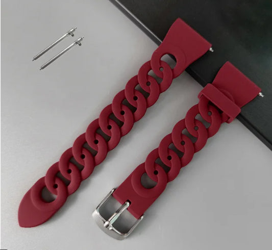Bracelet de montre intelligente Bracelet de montre universelle en silicone