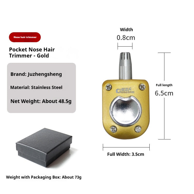 Stainless Steel Manual Hair Trimmer