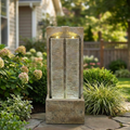 Fontaine extérieure d'eau de 39 pouces avec pompe