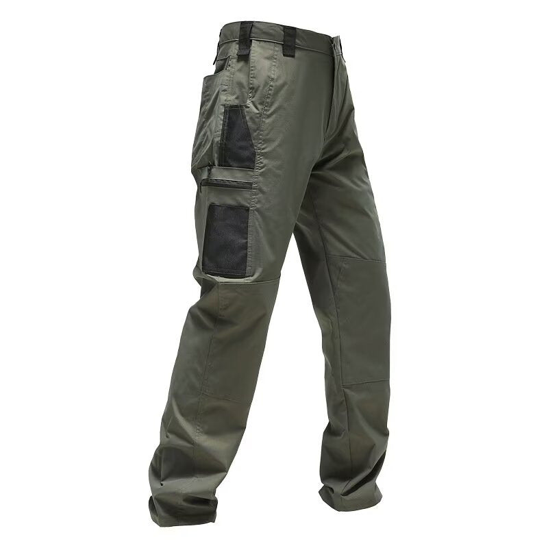 Pantalon de travail occasionnel multi-pocket à jambe droite Pantalons