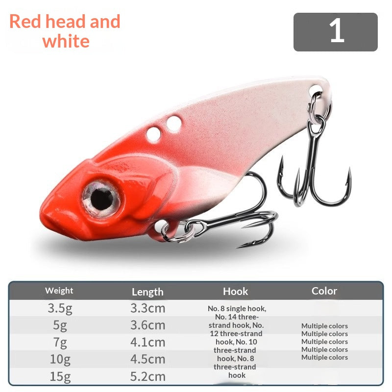 Bâton artificiel Serpent à crotale à croupe métallique pour la pêche à longue distance Lures A