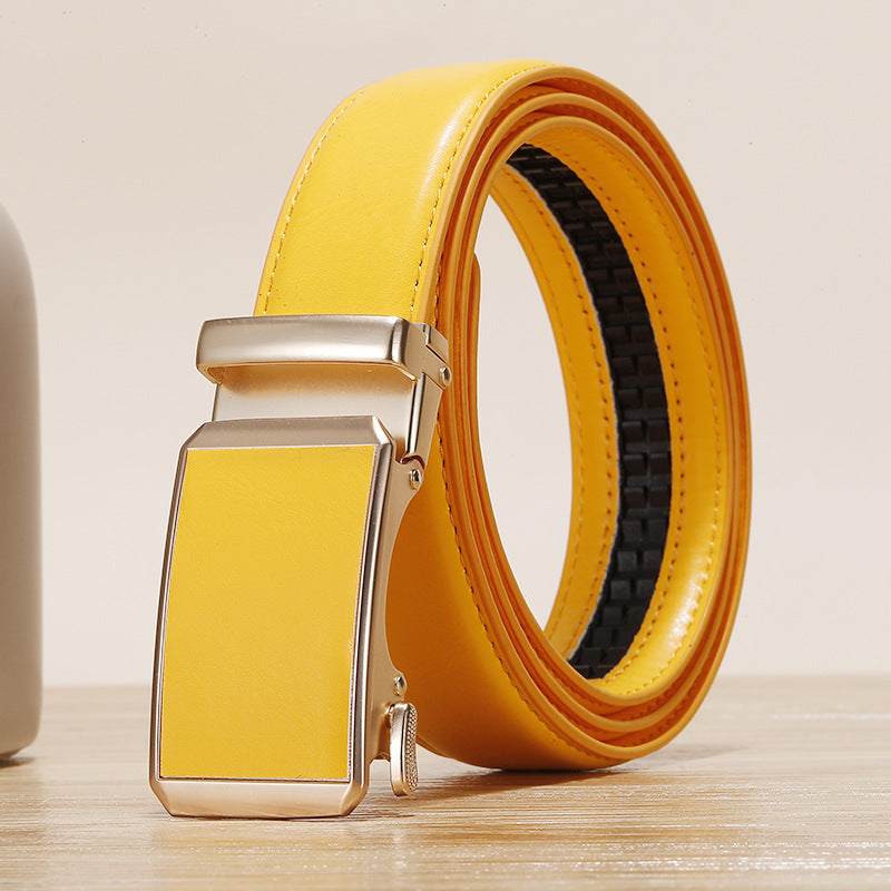 Personalized trendy belt for men