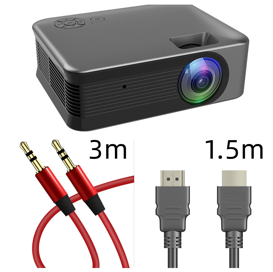Portable petit sans fil haute définition multifonction intérieur et extérieur projet compact