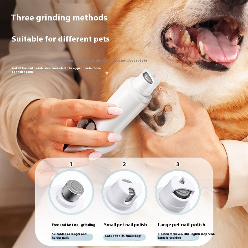 2-en-un Pet Multi-part Trimming Intelligent Double Bouton Cat Rasage des pieds