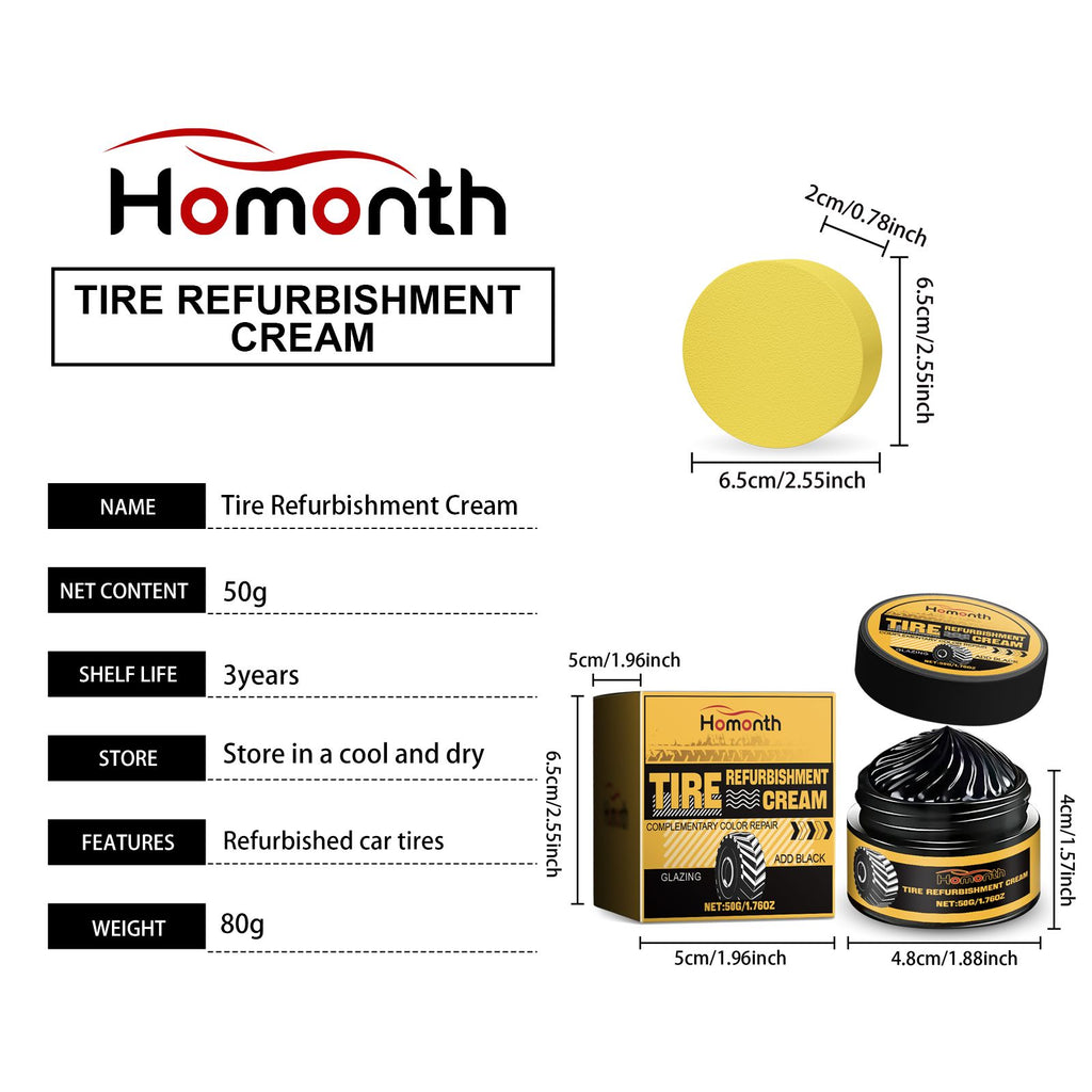 HOMONTH Kit de collage pour l'entretien des pneus automobiles