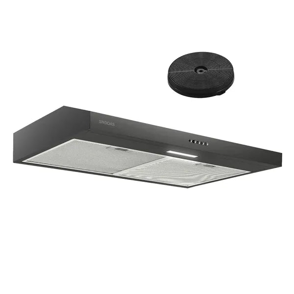 Acier inoxydable sous cabinet gamme Hotte de cuisson Vent 230 CFM Cuisine 3 Speed Cooker Hotte