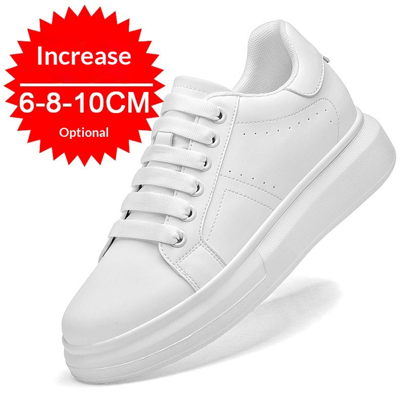 Sneakers en couleur unie et épaisse Hommes Chaussures Casual