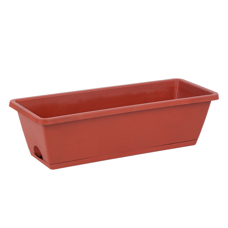 Plantation en plastique Trough Famille plantation de fleurs Extra grande évier de cuisine rectangulaire