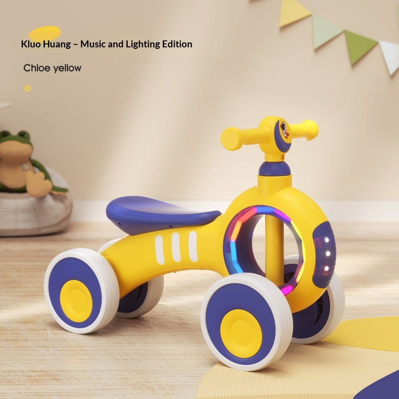Roule-sur Gliding Jouet Car Babys Marcheur à quatre roues et Roue-sur Jouet