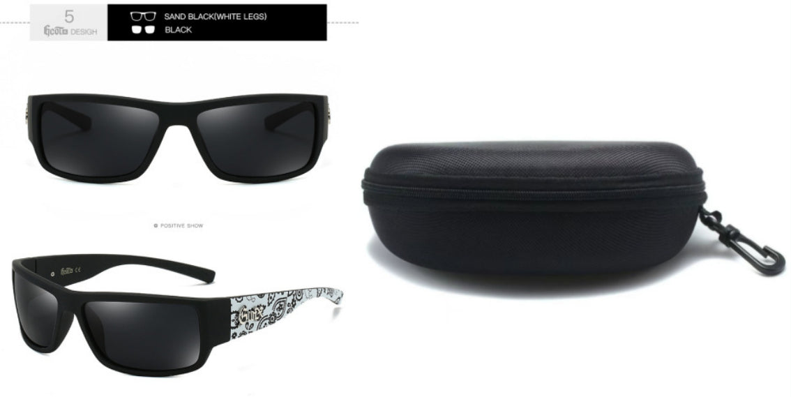 Lunettes de soleil Polarisées Hip-hop Fashion