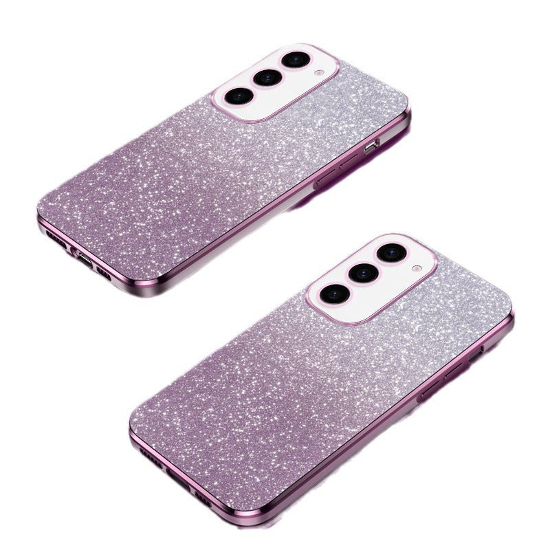Couverture de protection graduée pour boîtier de téléphone électroplaçant
