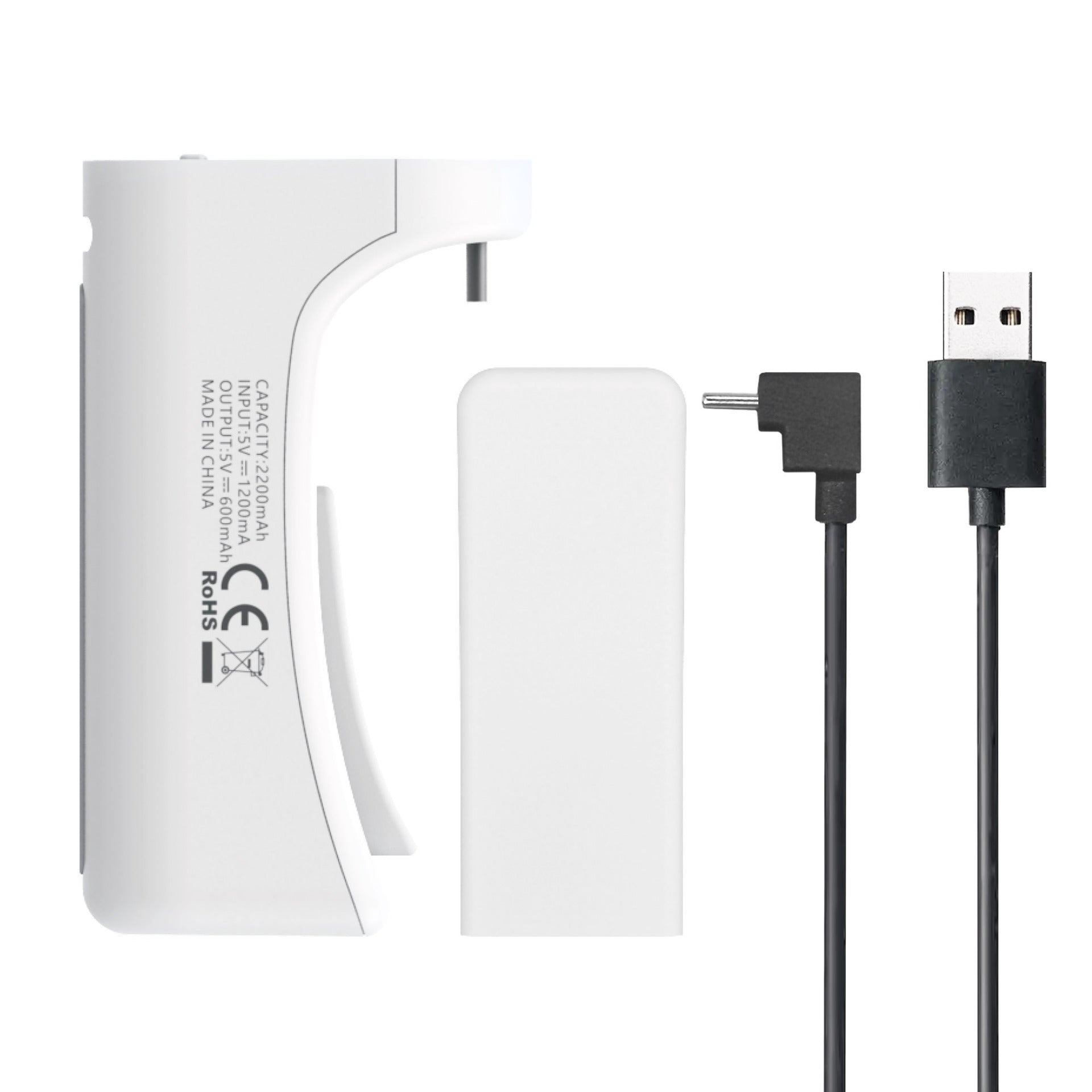 PS5 Gamepad Batterie rechargeable Endurance PS5 Elite Poignée Sac de prise pour recharger 2000
