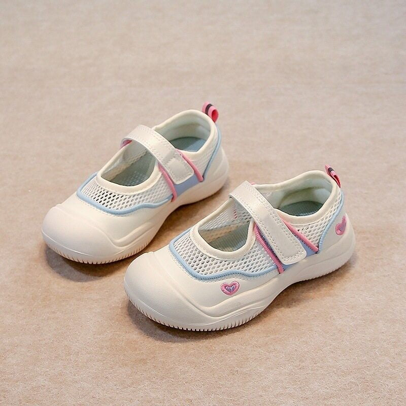 Printemps et été filles Mesh simple respirant Sandales