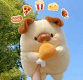 Jouet mignon en peluche de 8 pouces de grue en peluche
